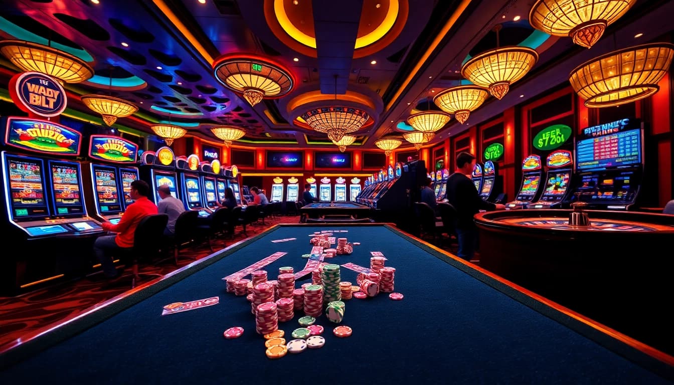 Experience the thrill at https://nohu90.pink/ with players engaging at luxury slot machines.