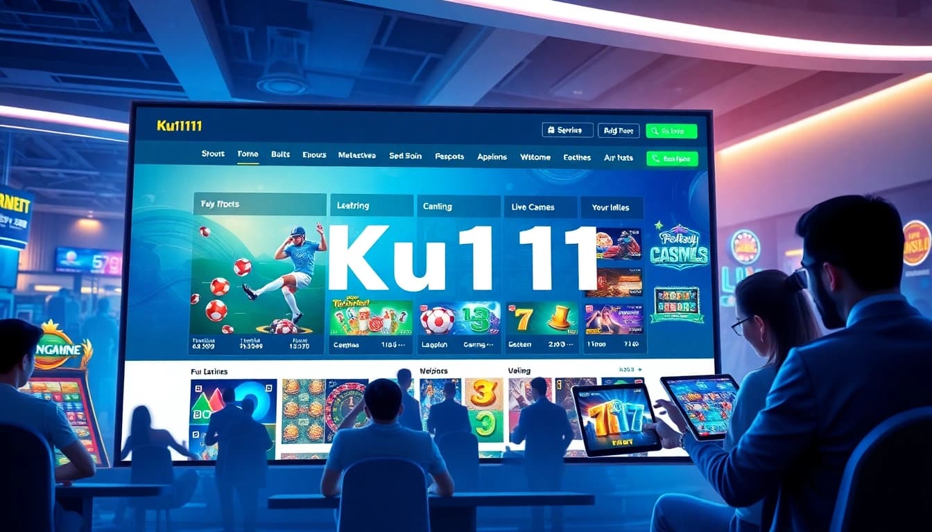 Exciting online gaming experience at Ku1111 with diverse betting options and user-friendly interface.