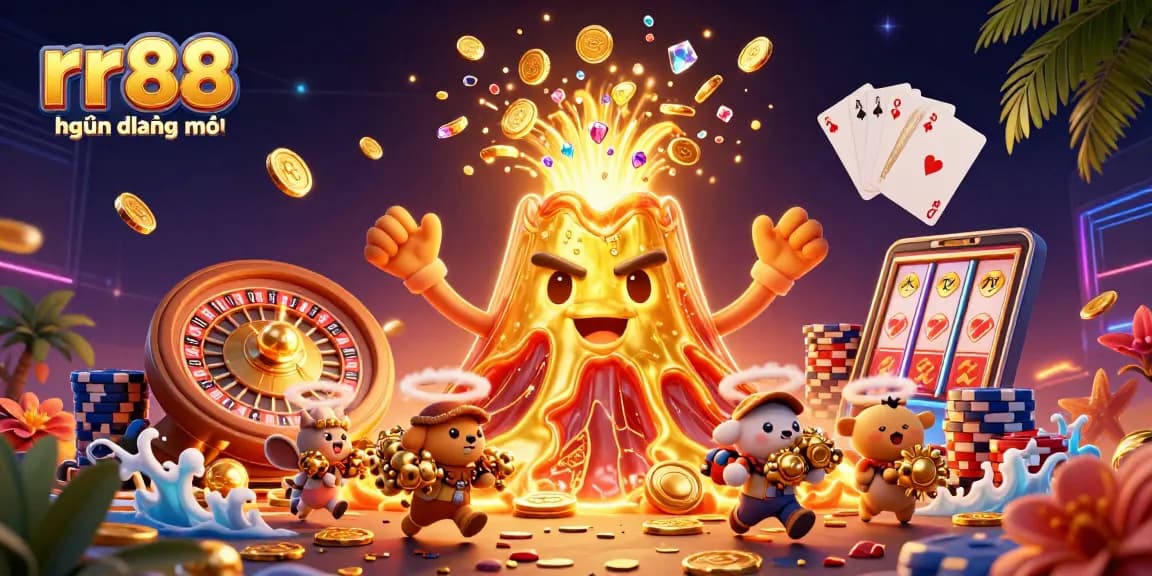 Experience excitement at rr88 hiện đang mở with treasure-fleeing animals and coin eruptions in a thrilling casino atmosphere.