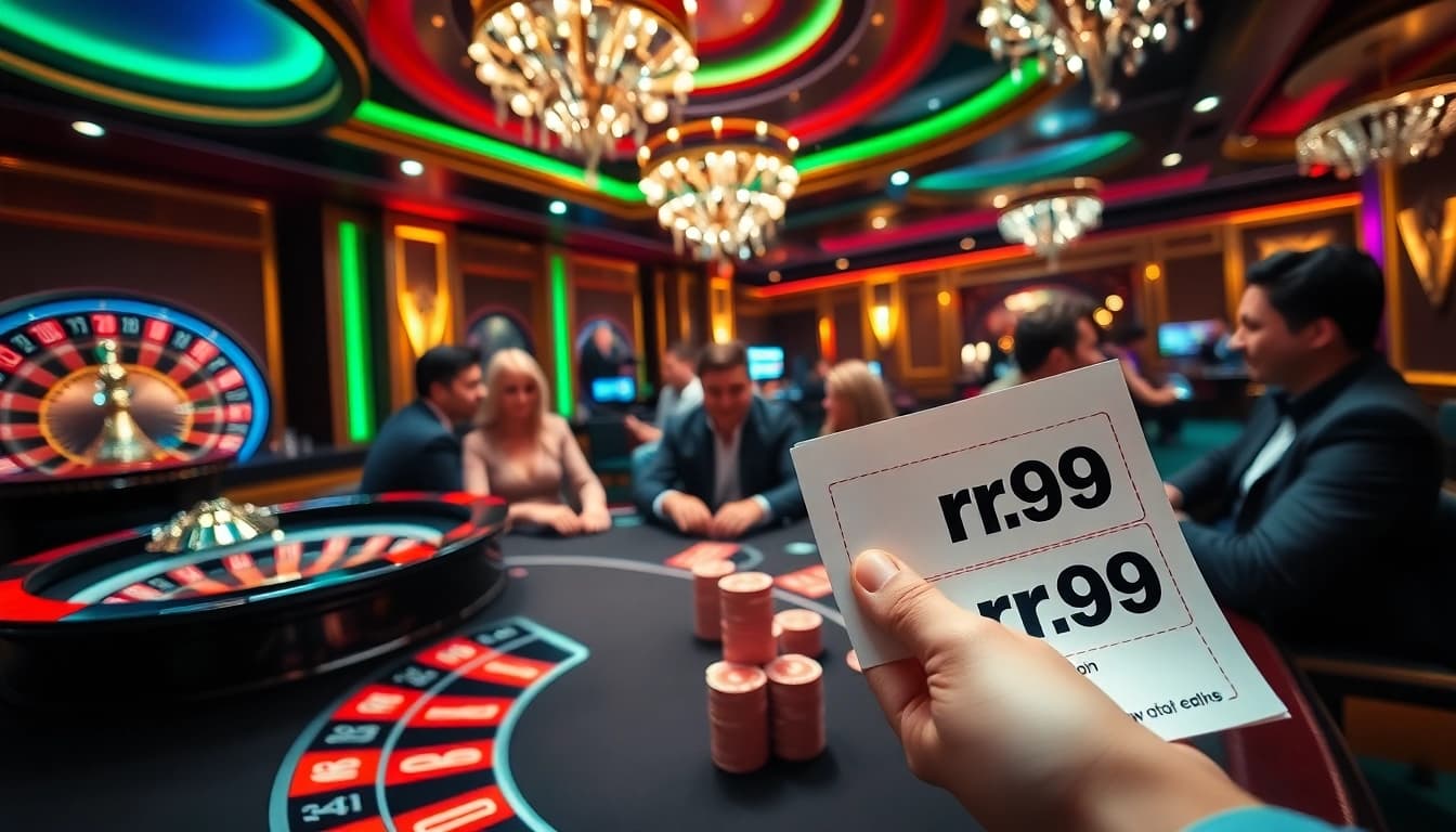 Experience thrilling casino action with rr99 poker chips and roulette excitement.