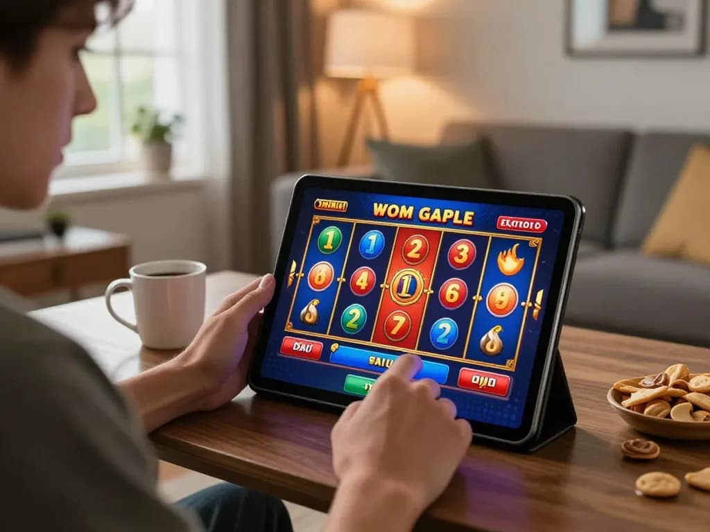 Play exciting Slot Malaysia games at home using a tablet while enjoying a cozy environment.