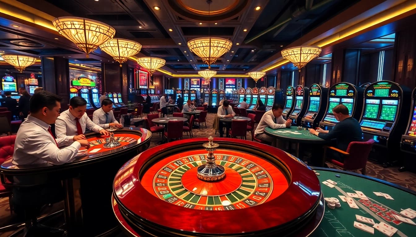 Experience thrilling games and bonuses at https://rr88.black/ while enjoying a vibrant casino ambiance.