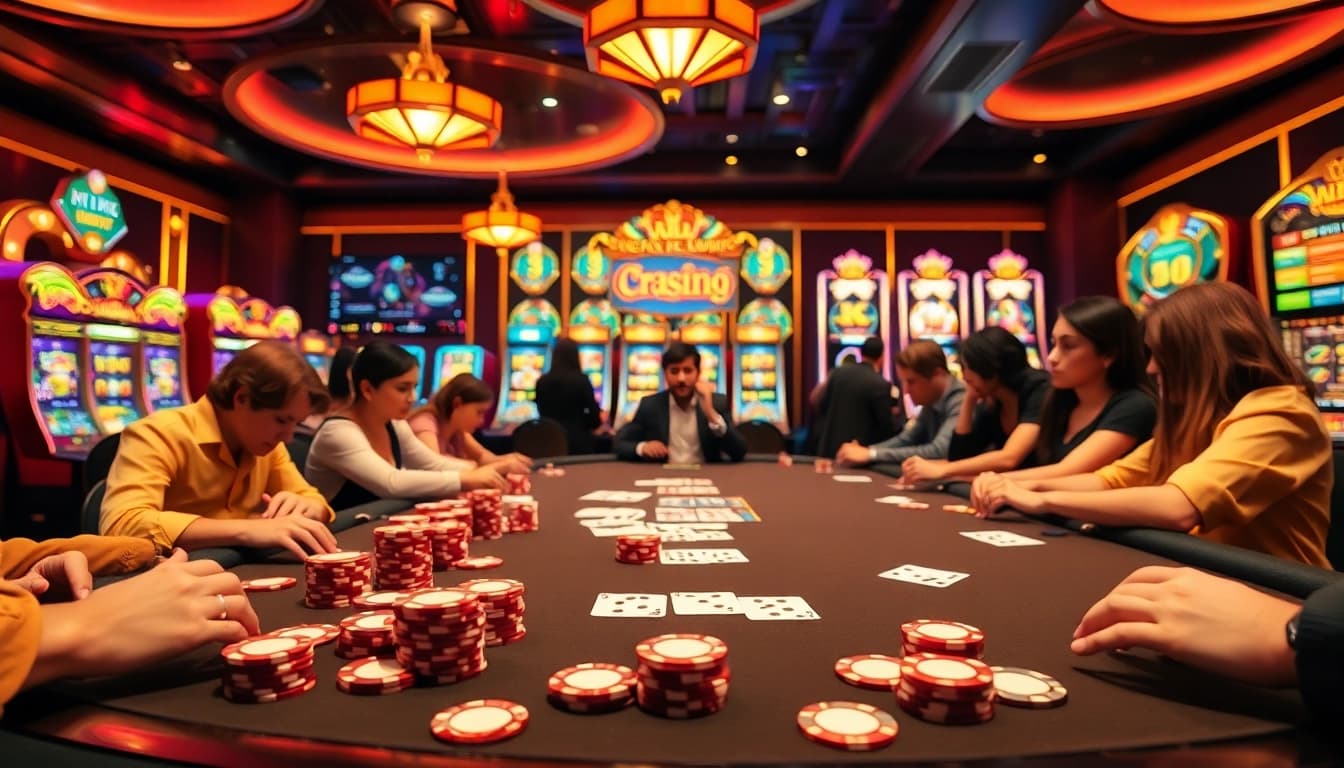 Win big at TR88 while playing poker in a lavish casino setting with exciting slot machines