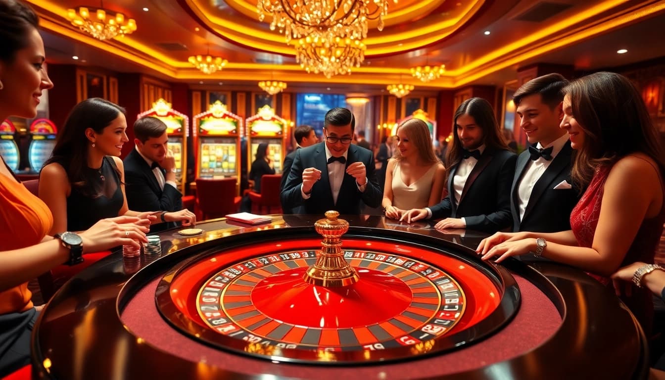Experience the thrill of gaming at https://8kbetbh.com/ with a luxurious casino atmosphere filled with excitement.
