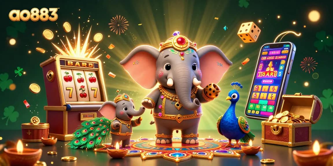 Experience thrilling gameplay at ao883 with vibrant casino elements and stunning visual details.