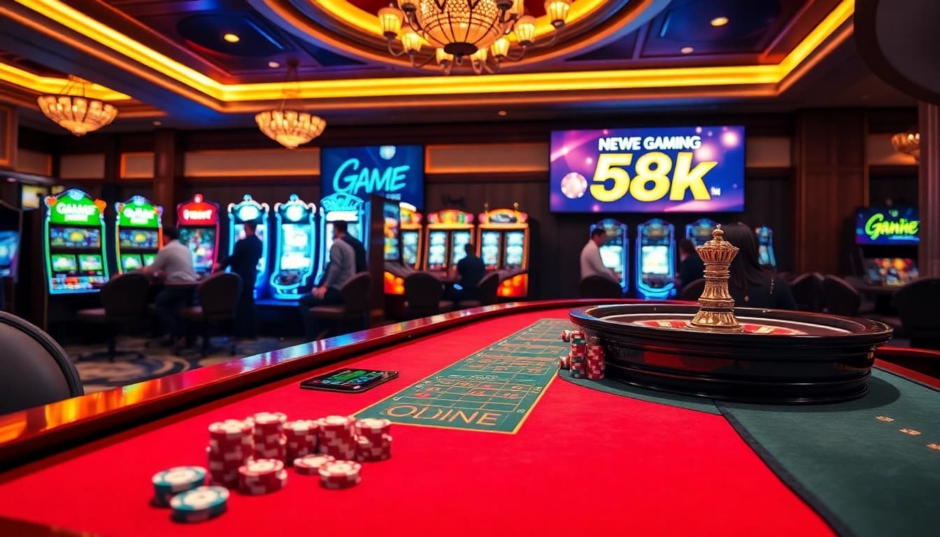 Experience the thrill of winning with game đăng ký nhận thưởng 58k at an elegant casino.