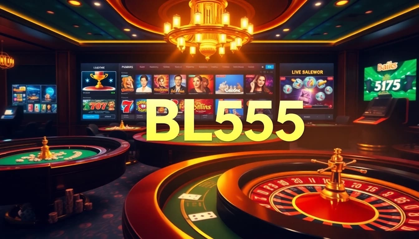 Sinta a emoção de jogar no BL555, apresentando mesas de cassino de elite e interfaces online vibrantes.