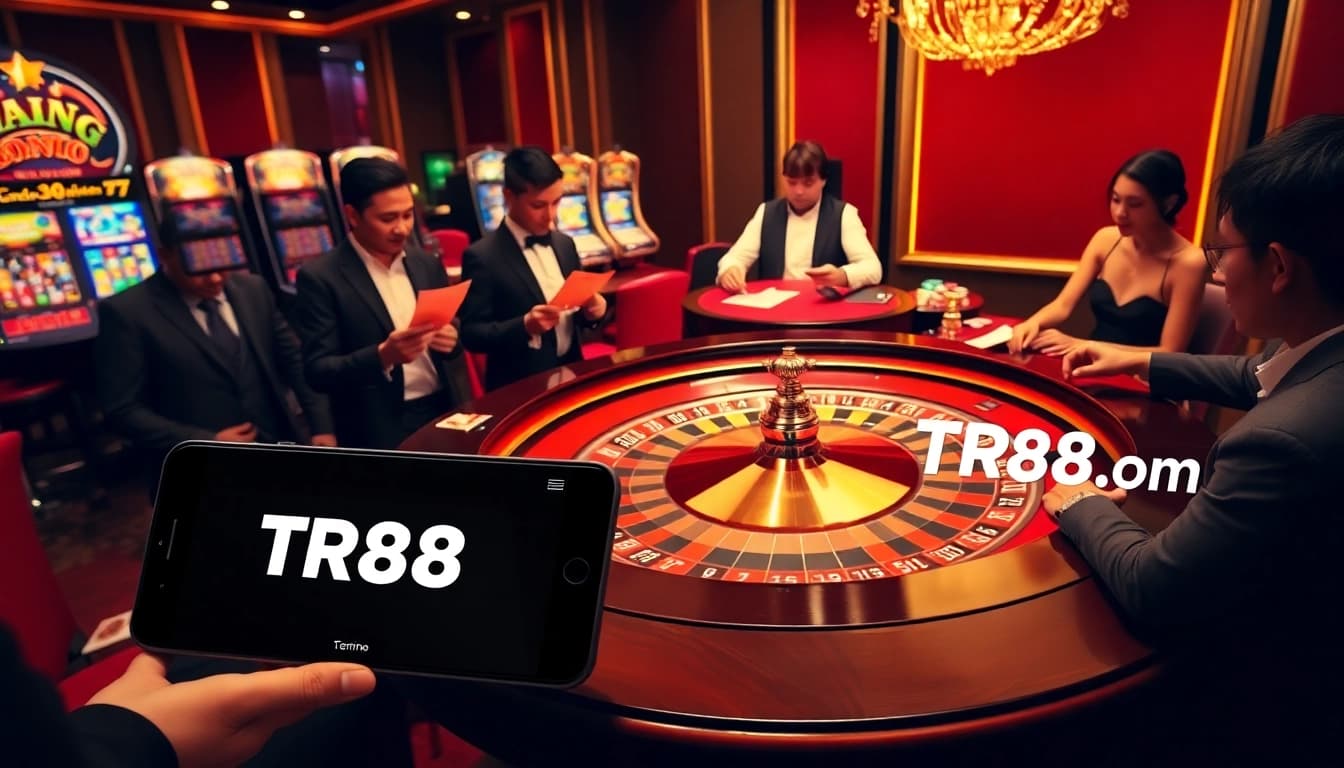 Experience thrilling moments at TR88.com with lively casino games and professional dealers.