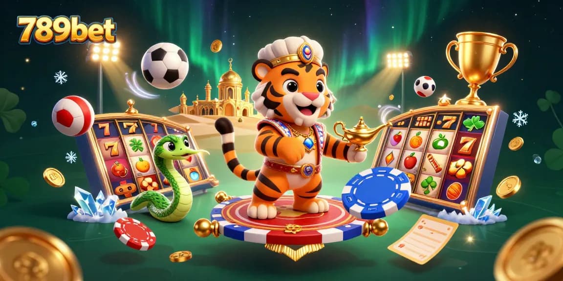 Experience thrilling slots and gaming at 789bet with a vibrant, energetic casino scene.