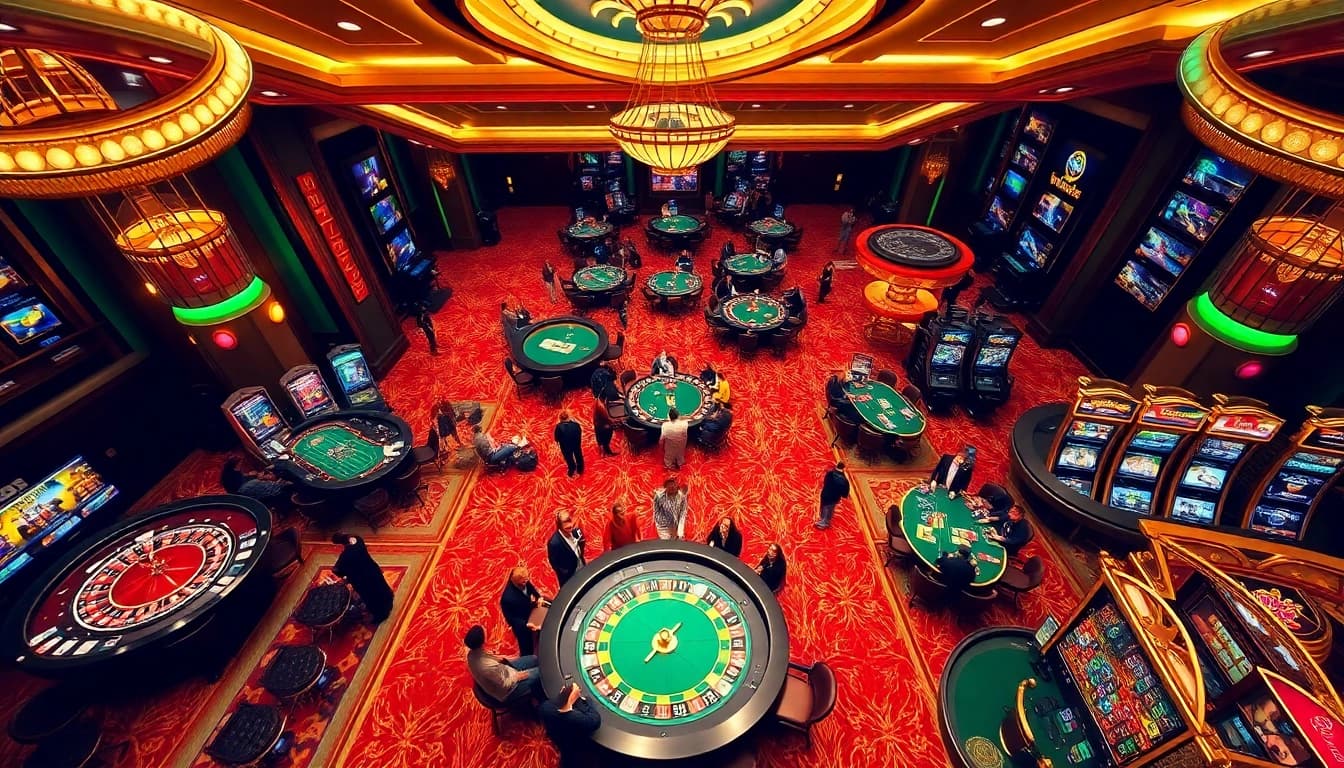Experience the excitement of Xin88 with vibrant tables and thrilling casino action.