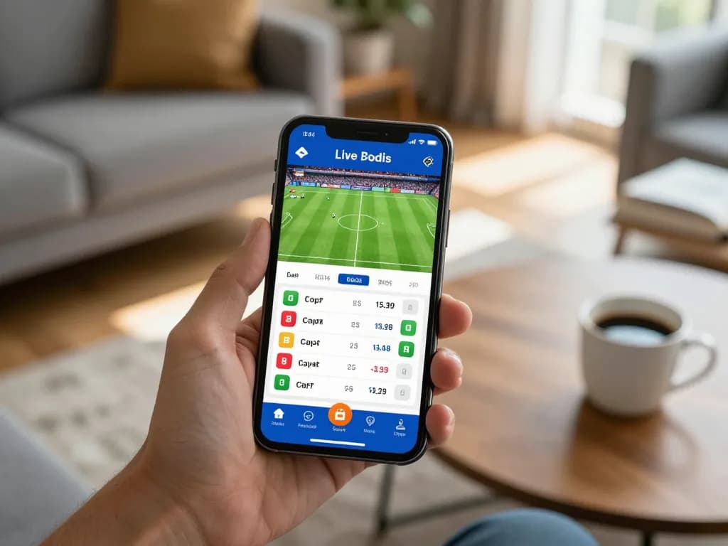 Place bets on fb88's sports betting app while enjoying live action from your cozy home