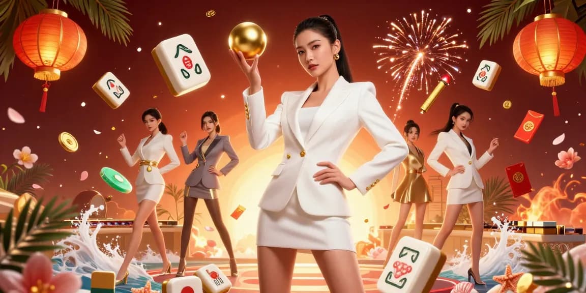 Experience thrilling games at fly88, where a stunning casino scene blends luxury and excitement.