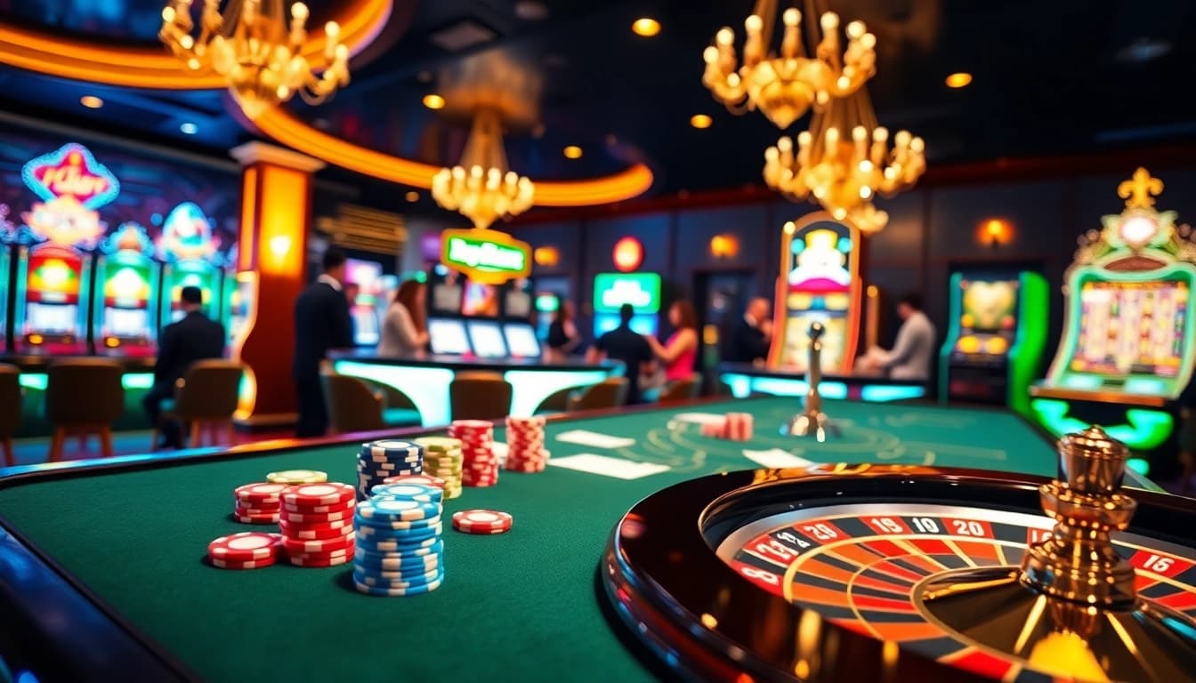 Experience thrilling gameplay at https://188v.today/ with vibrant casino tables and engaging players.