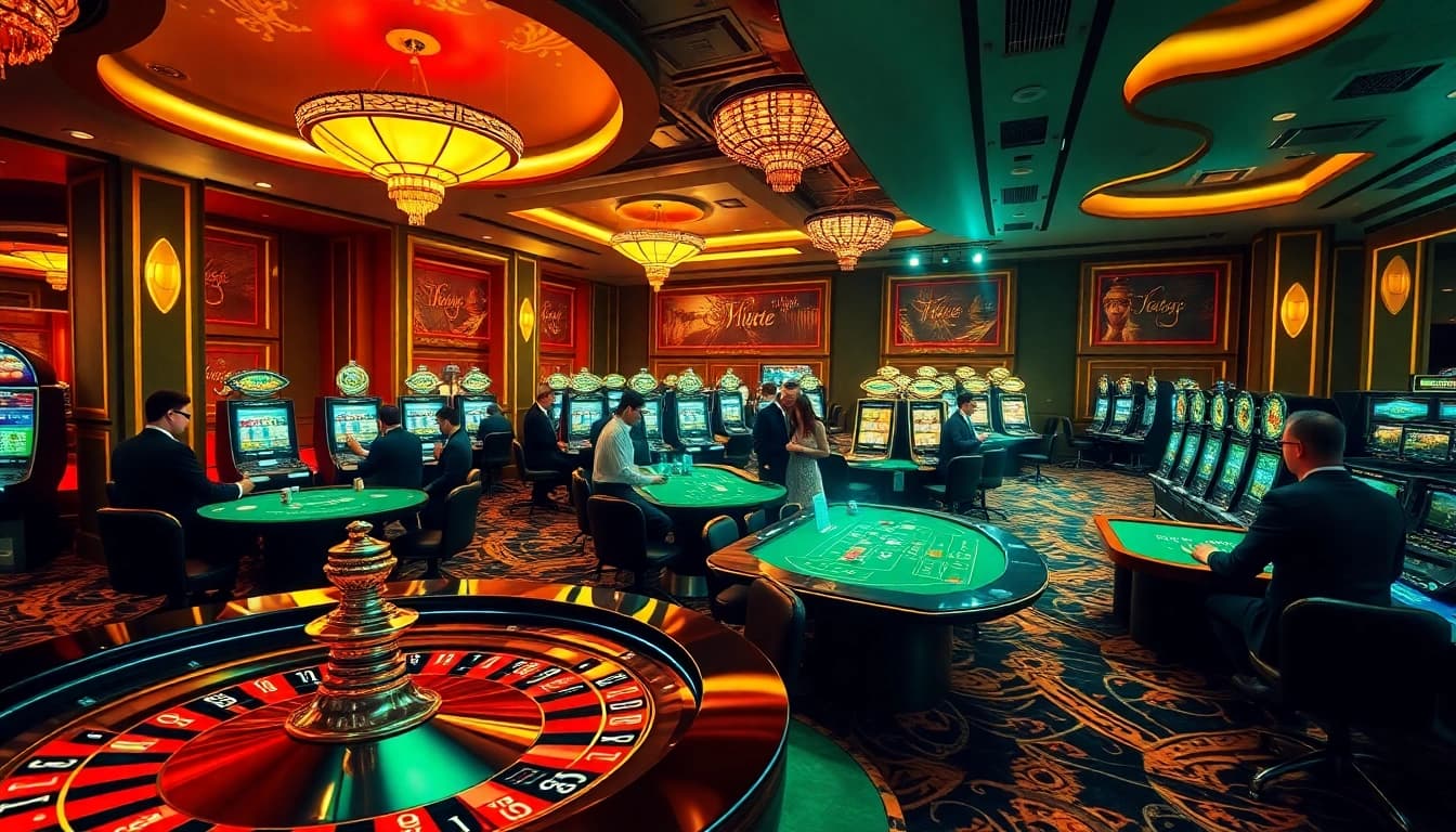Engaged players exploring the exciting gambling opportunities at 789f casino.