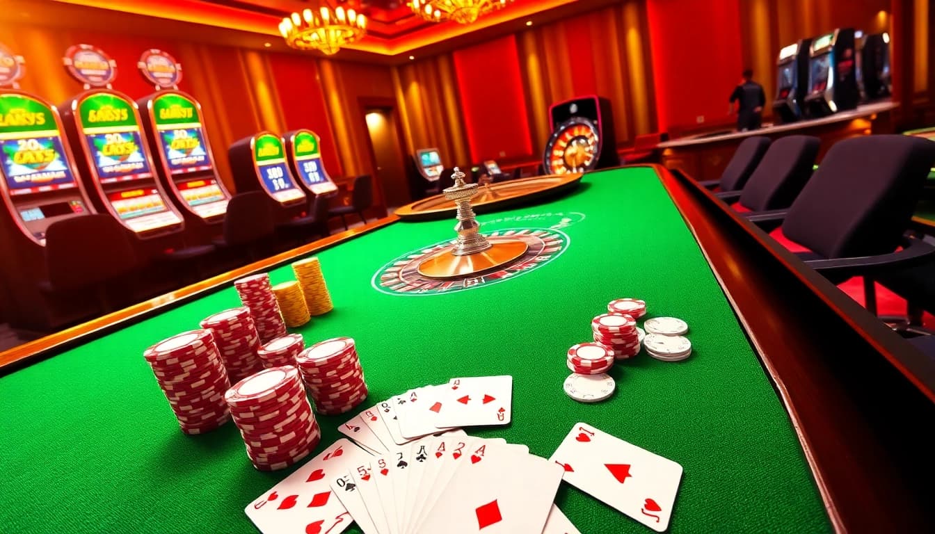 Experience the excitement of online gambling at c168okvip1.com with vibrant casino visuals.