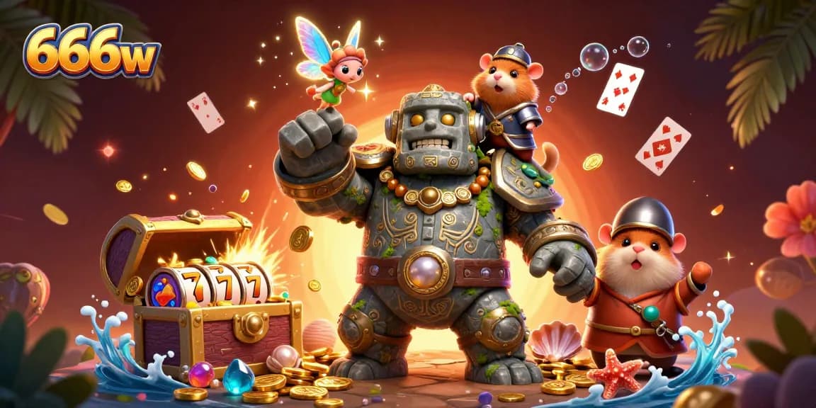 Engage with exciting gameplay and massive rewards at 666w's vibrant online casino adventure.