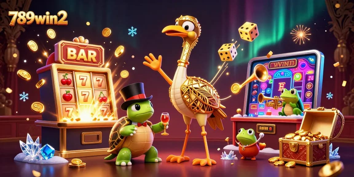 Experience thrilling wins with 789win2's dynamic online gaming scene featuring rich casino elements.