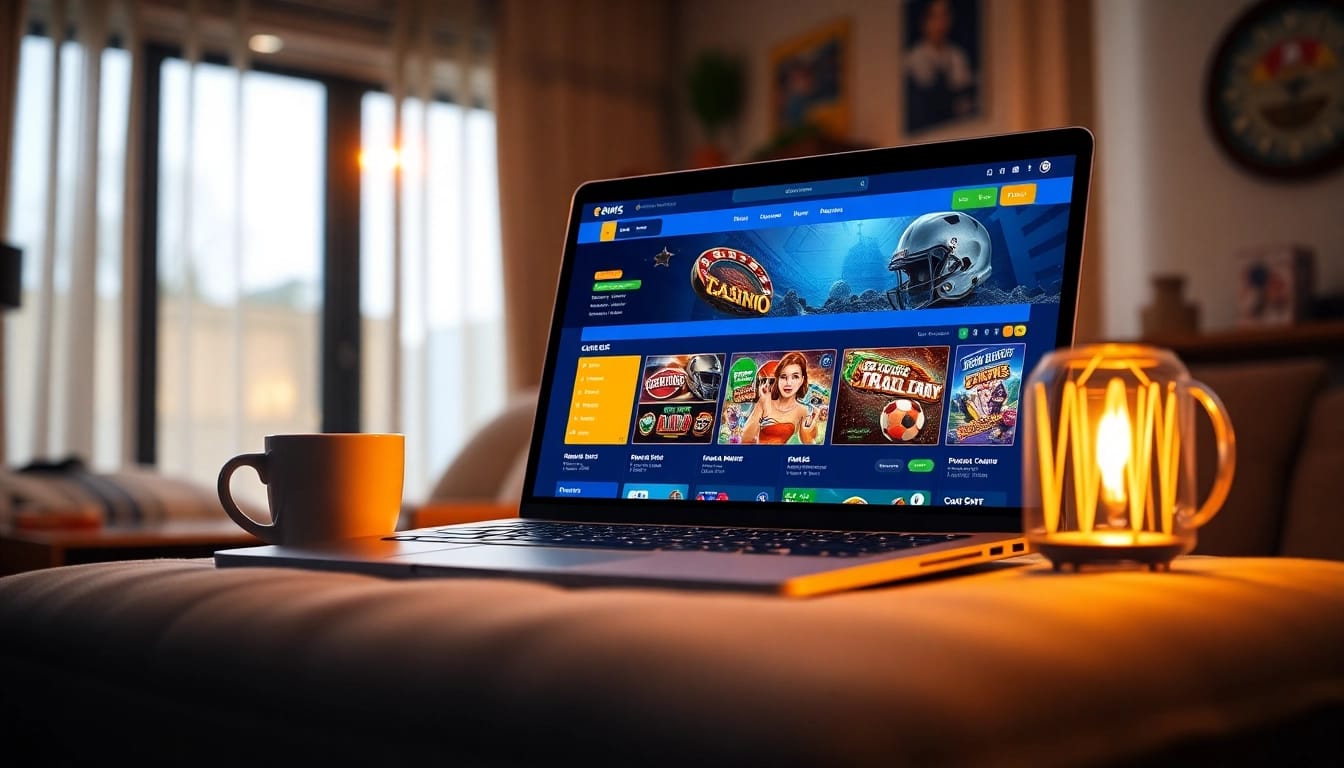 Experience online betting with https://8kbetbh.com/ showcasing a user-friendly interface and engaging sports gambling elements.