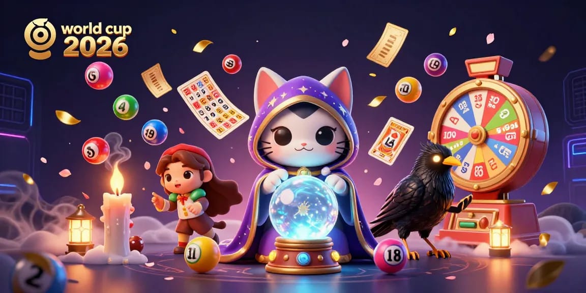 Engage in the thrill of world cup 2026 with dynamic lottery elements and vibrant casino visuals.