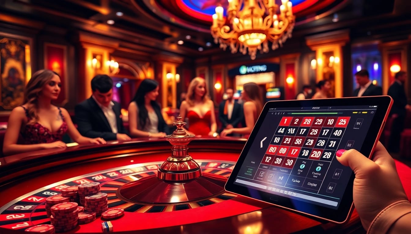 Gamble at uu88 com, experiencing luxury with roulette tables and poker chips.