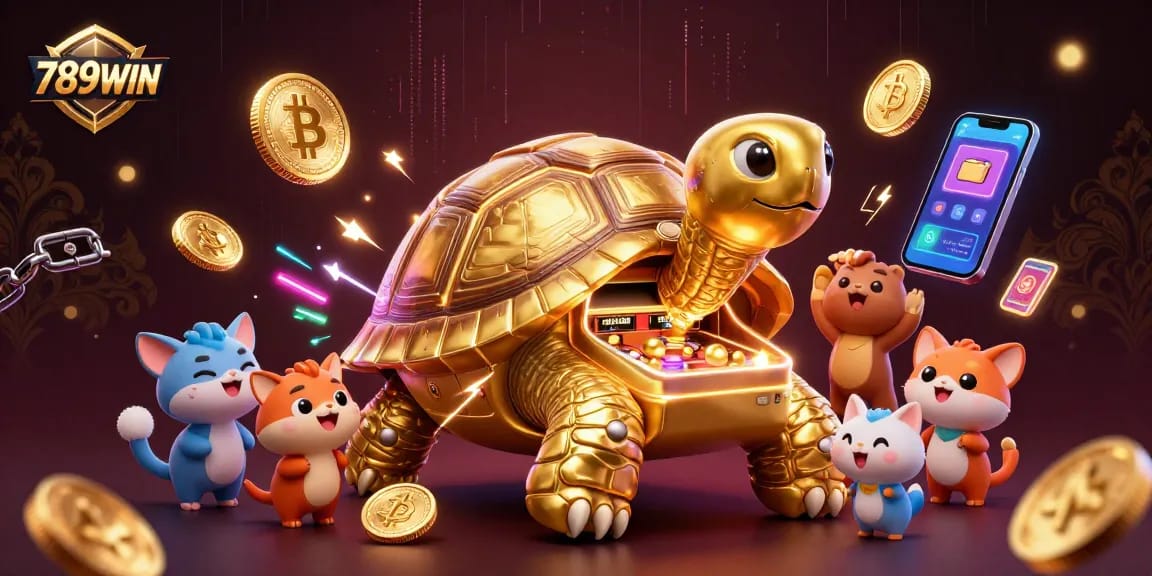 Experience the thrill of gaming at 789WIN with an exciting illustration showcasing vibrant elements from the casino world.
