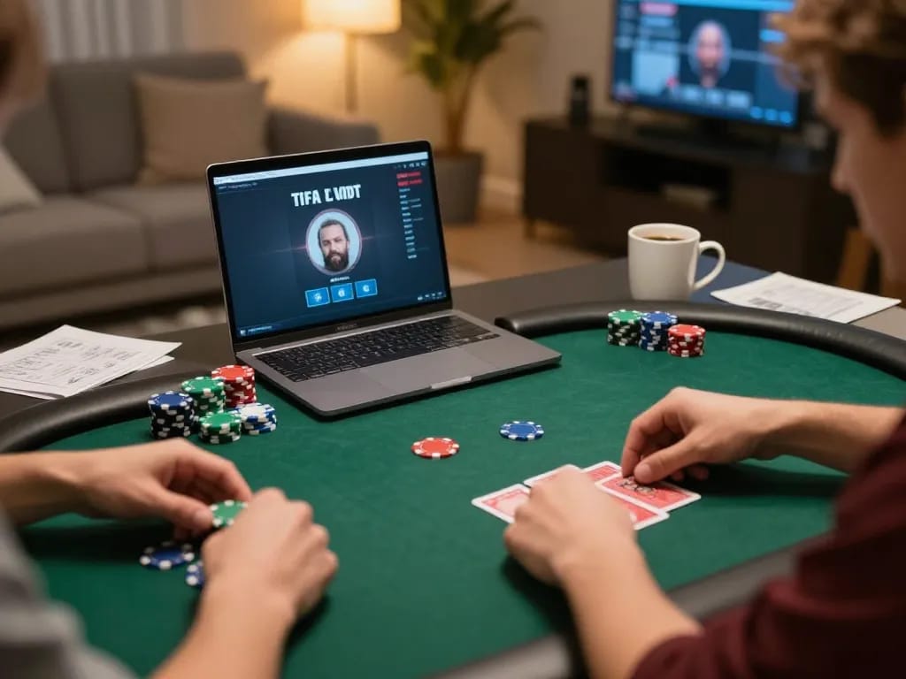 Engaged players enjoying an exciting online poker game at 789win, showcasing dynamic gameplay and strategic moments