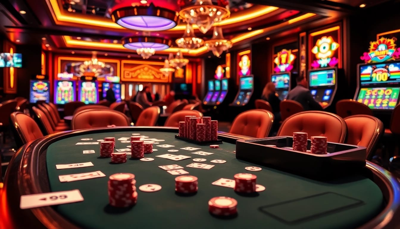 Experience the thrill of betting at the hit club with vibrant casino games and exciting gameplay.