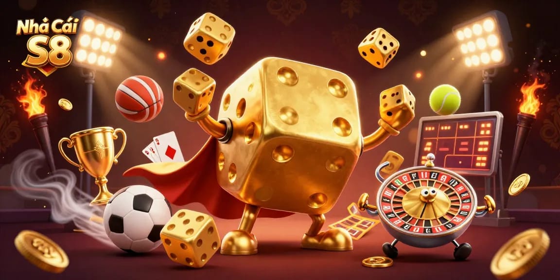 Engage with Nhà Cái S8 to explore dynamic betting landscapes in a vibrant casino setting.