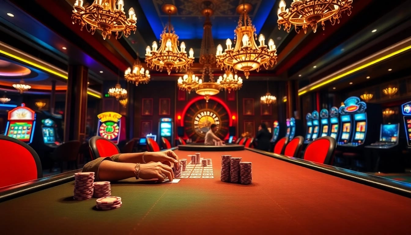 Experience the thrill of winning at PUB88, featuring lively casino tables and exciting games.
