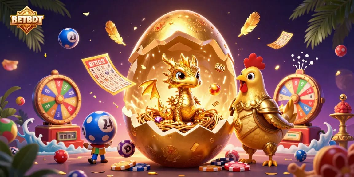 BetBDT offers players vibrant winning experiences in a golden casino fantasy atmosphere with dynamic lottery elements.
