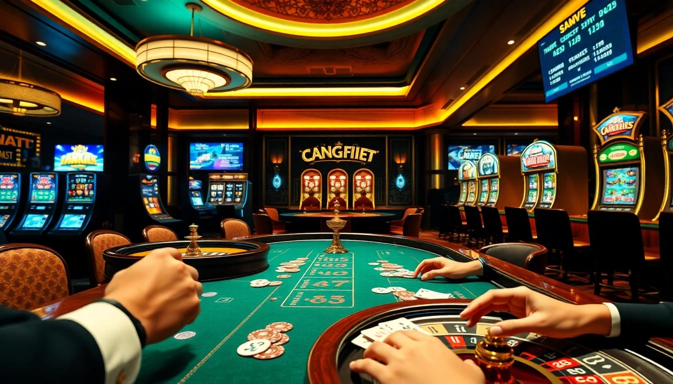 Capture the thrilling experience at cổng game 88bet with players engaged in high-stakes gambling.