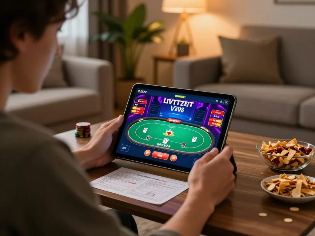 Engage with EU9 online casino on your tablet while tracking betting strategies.