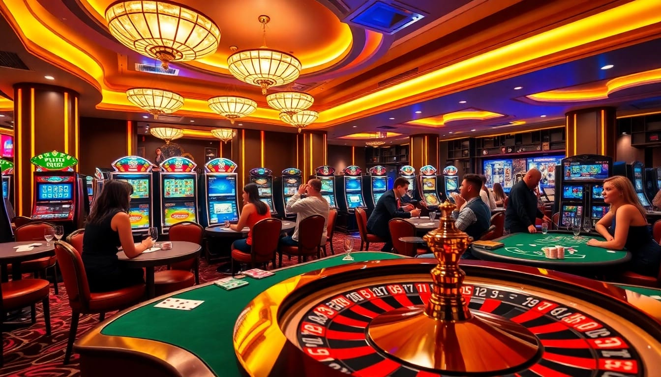 Experience the thrill of winning at 5gbetbr.com.br with vibrant casino games and excited players.