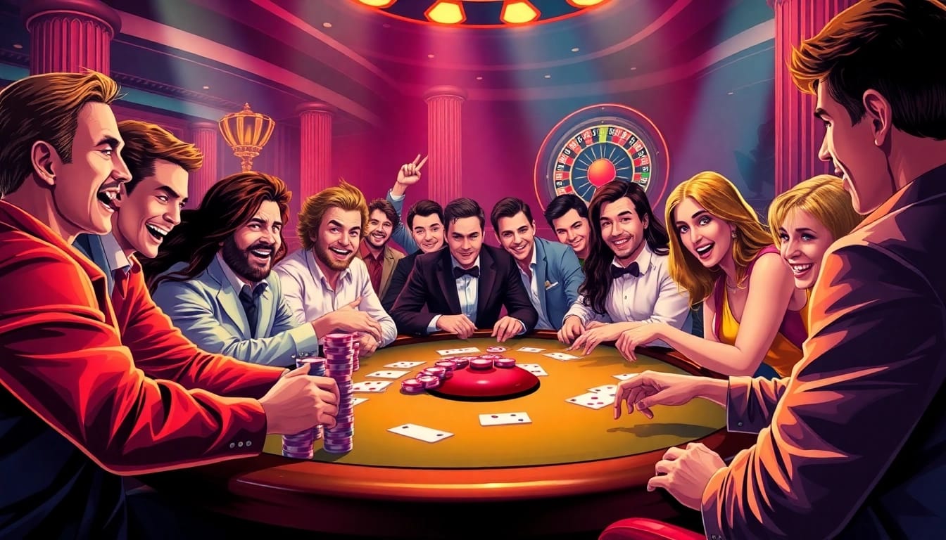 Experience the thrill of the hit club at an exciting casino gaming table.
