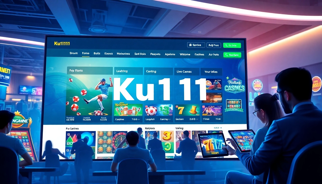 Exciting online gaming experience at Ku1111 with diverse betting options and user-friendly interface.