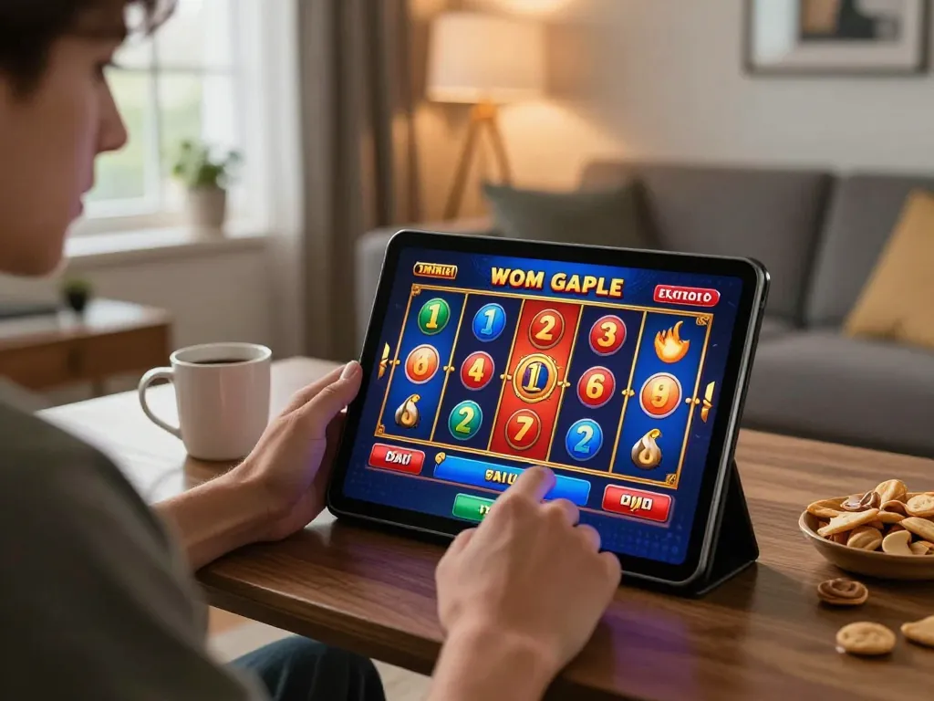 Play exciting Slot Malaysia games at home using a tablet while enjoying a cozy environment.