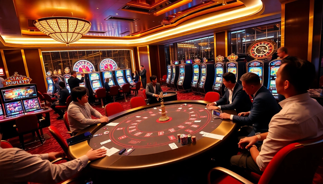 SODO CASINO vibrant gaming experience with poker chips, roulette, and slot machines