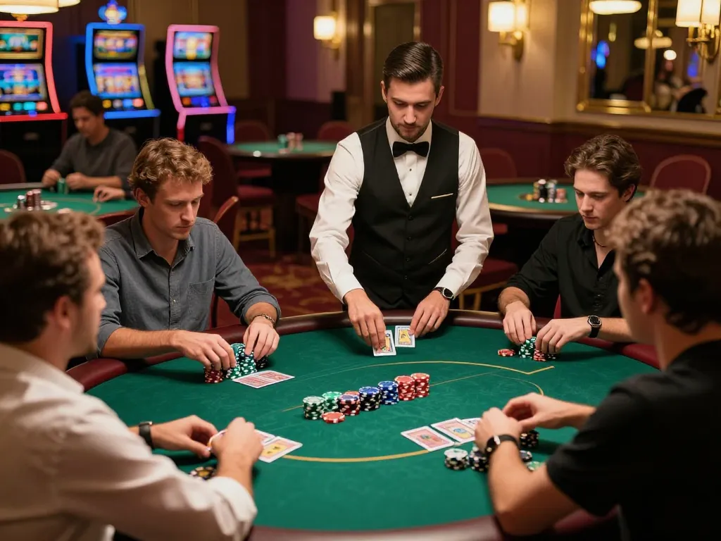 Players enjoy a strategy-filled poker session at rr 88 casino with engaging gameplay and luxurious ambiance.