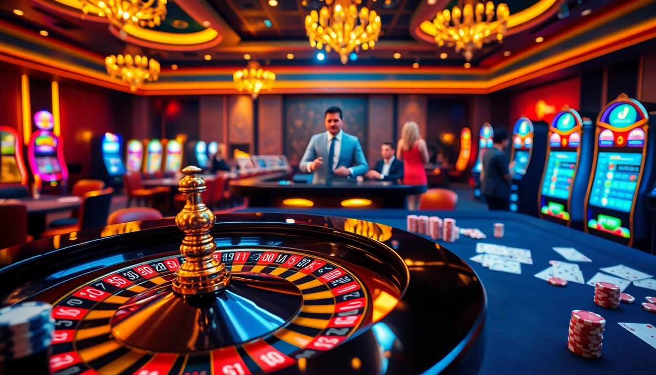 Exciting casino action featuring immersive elements from https://mm88.moe/ with lively games and professional dealers.