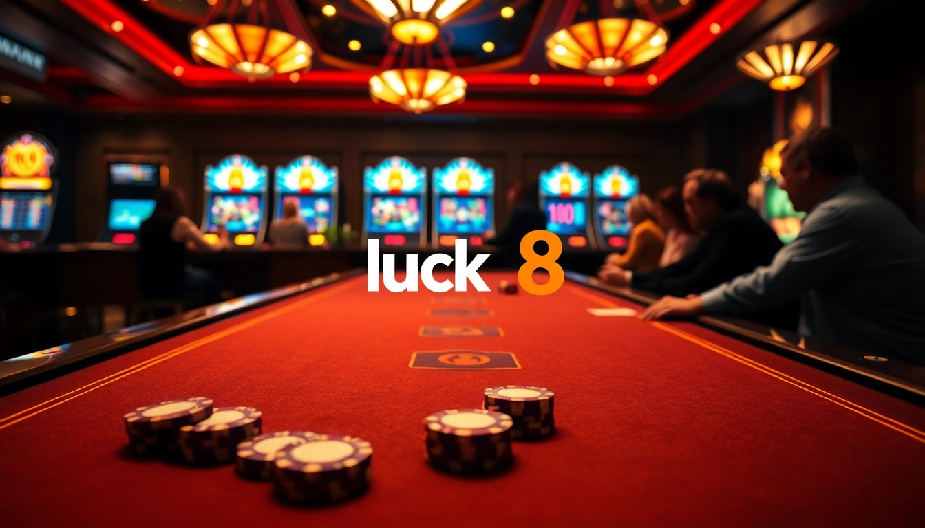 Experience excitement at luck8 with vibrant casino games and engaging gameplay.