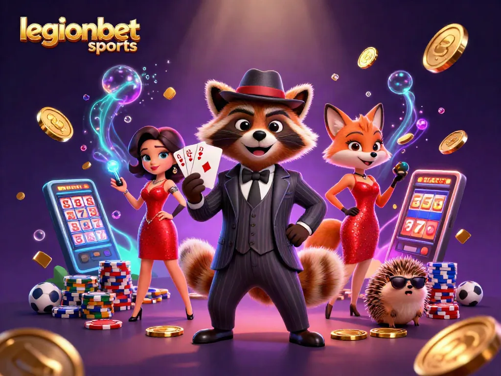 Experience thrilling gameplay at legionbet sports with charming characters and dynamic casino elements.