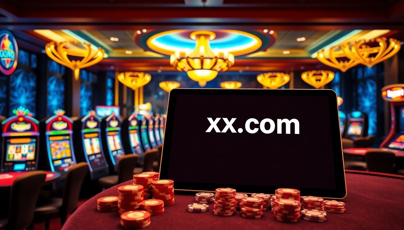 Experience luxury gambling at 8xx.com with vibrant casino elements and an inviting online interface.