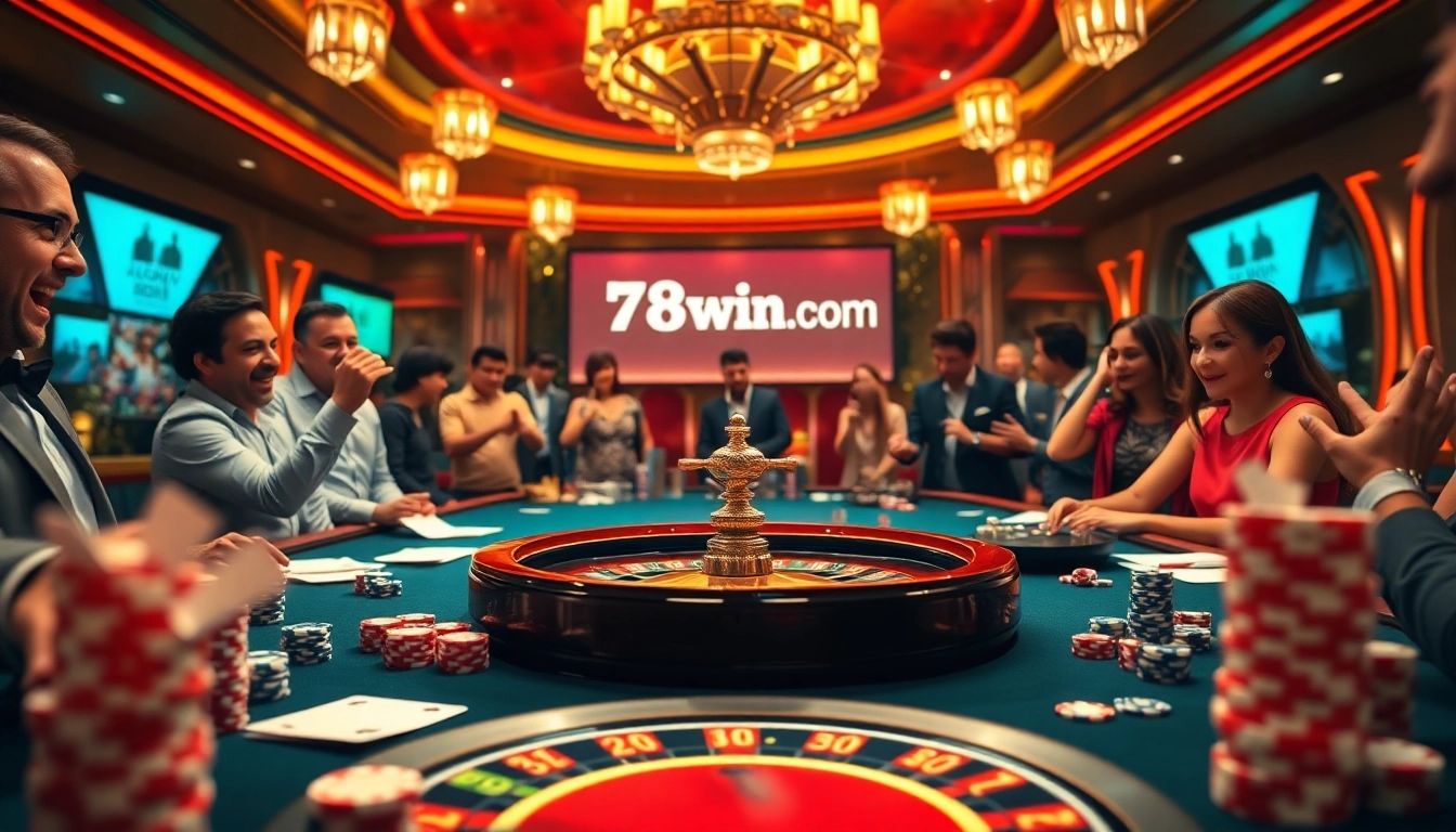 Experience thrilling games at 78win com with vibrant casino elements and engaging gameplay.