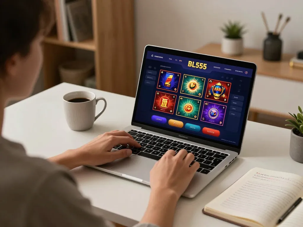 Experience dynamic gameplay at BL555 with a player engaged in strategic online betting.