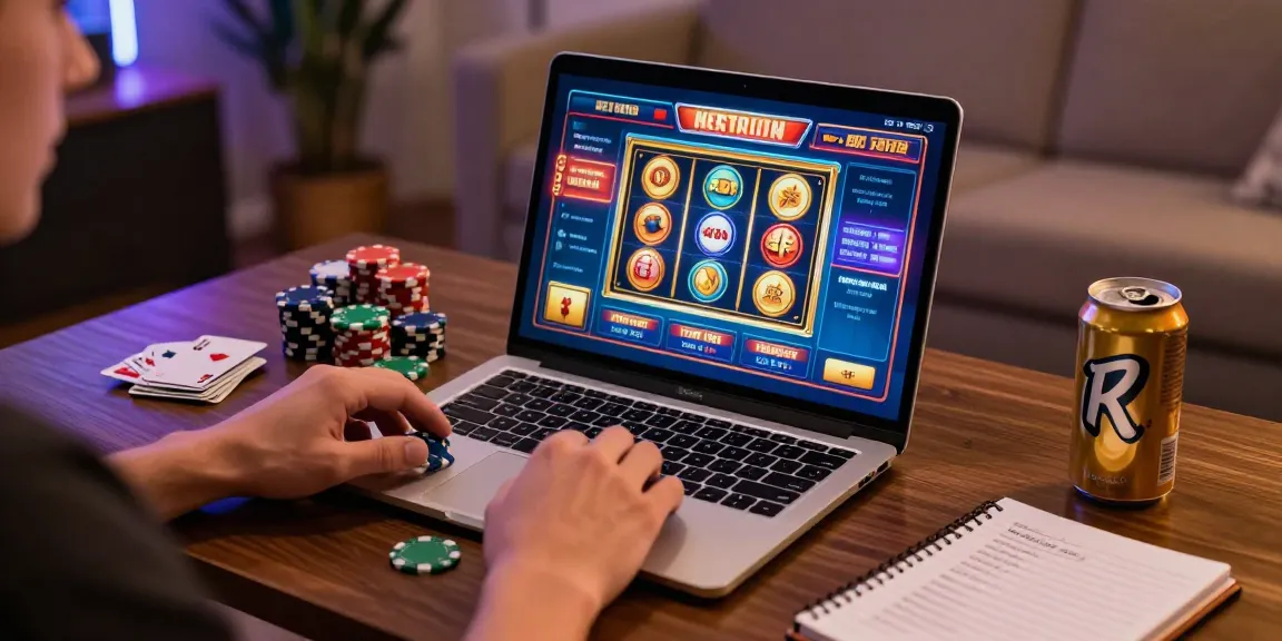 Engaging online gambling scene at https://ccrm.org.uk with a player exploring exciting credit card casino games surrounded by vibrant visuals and gaming elements.