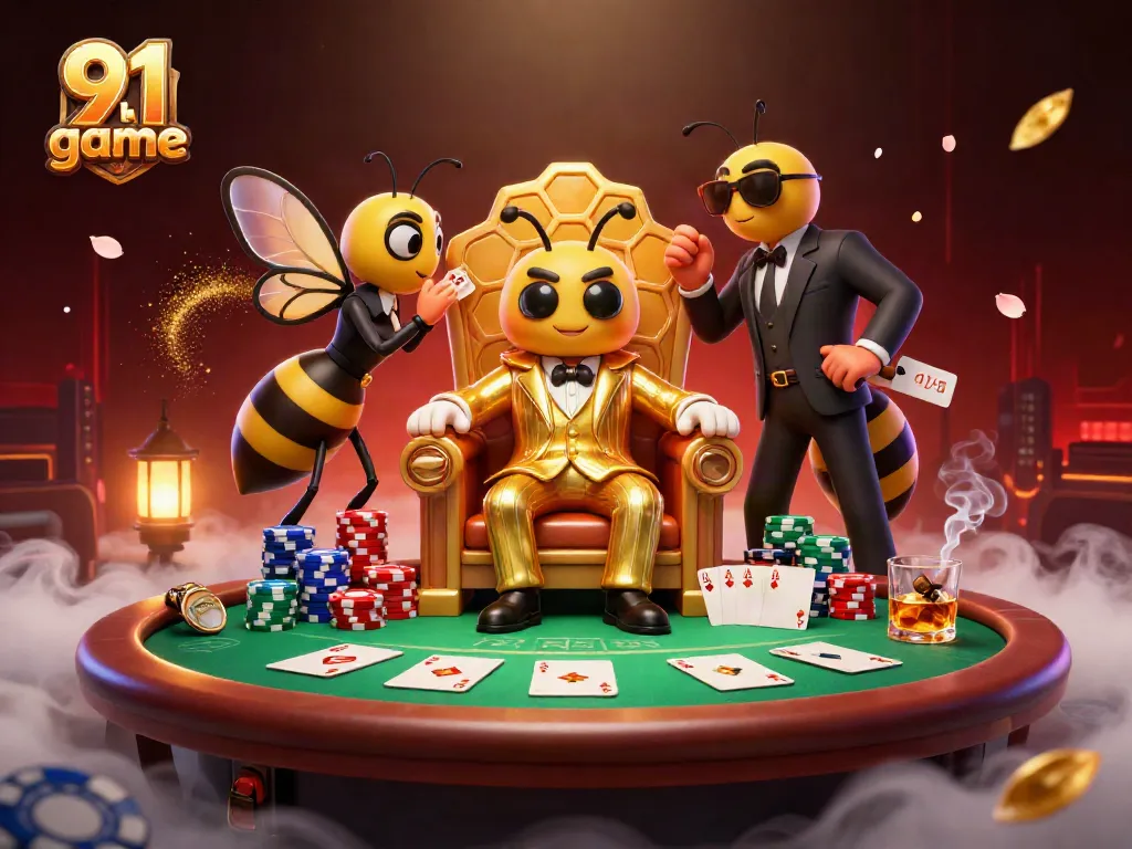 Engaging representation of the 91 club game with vibrant gameplay elements and a captivating casino theme.