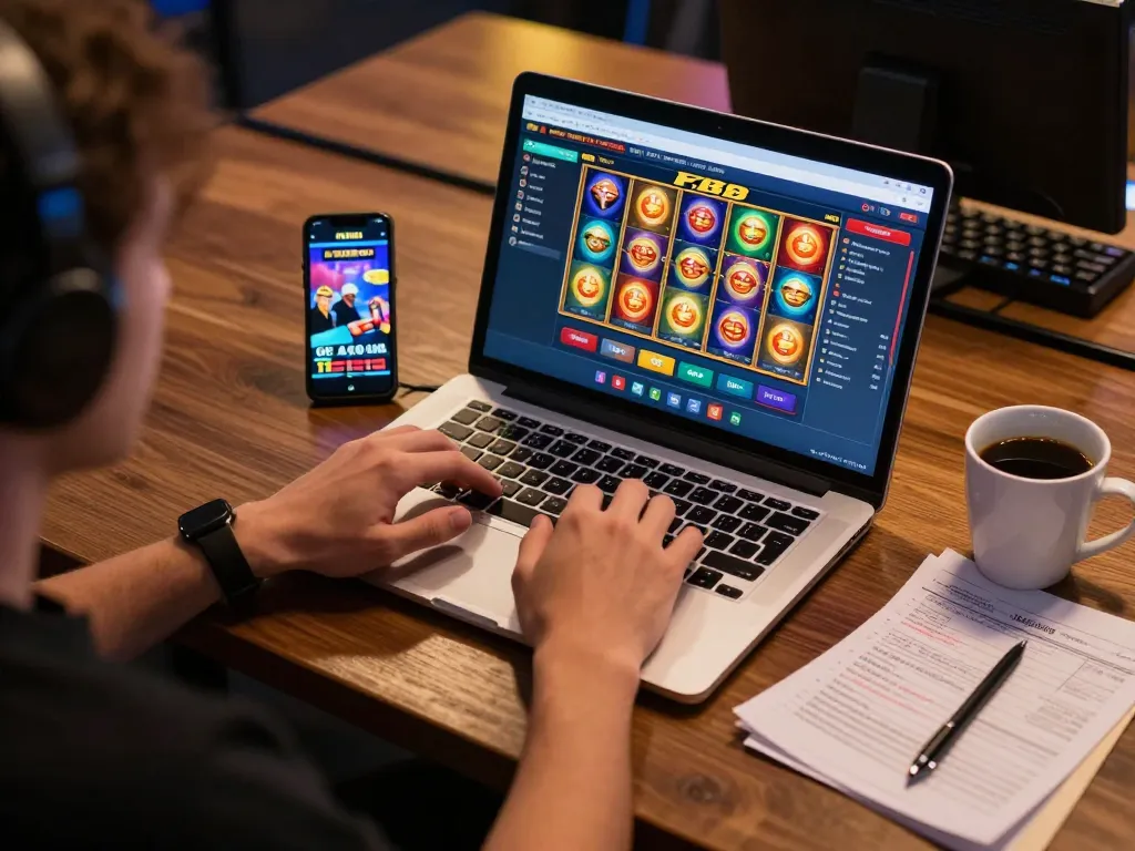 Engaging gameplay on F168 casino site with live dealer and slot reels spinning.