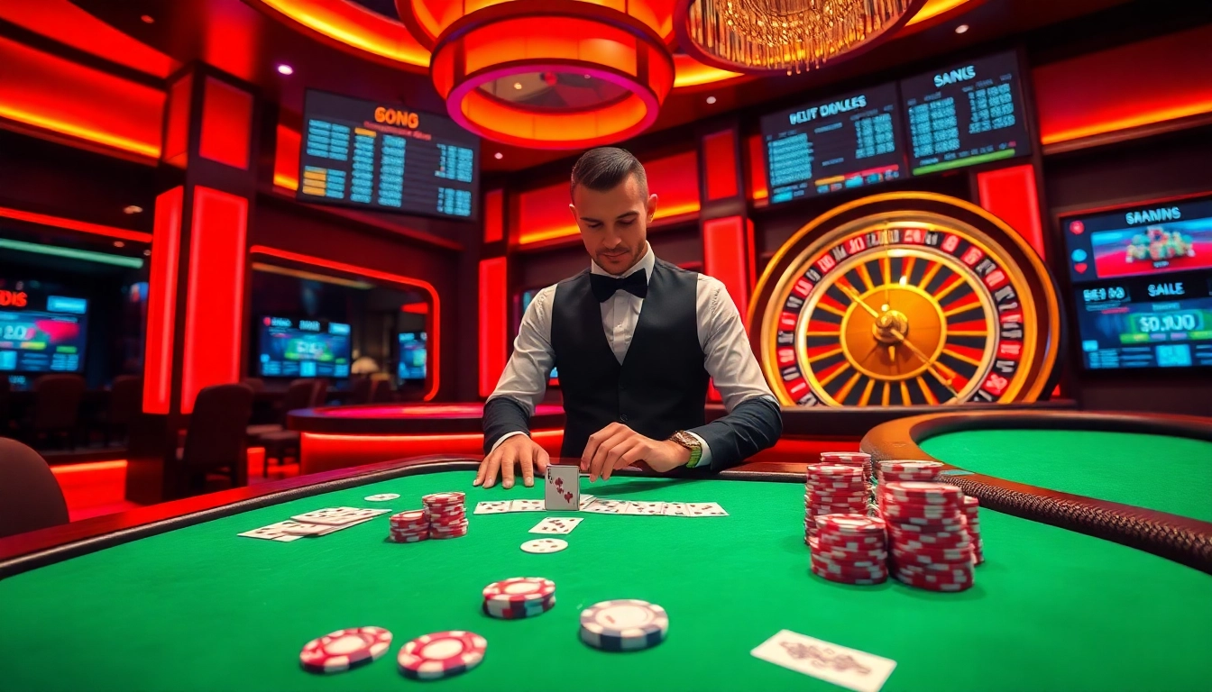 Experience the thrill of casino action at nhà cái go88 with vibrant games, poker tables, and exclusive promotions.
