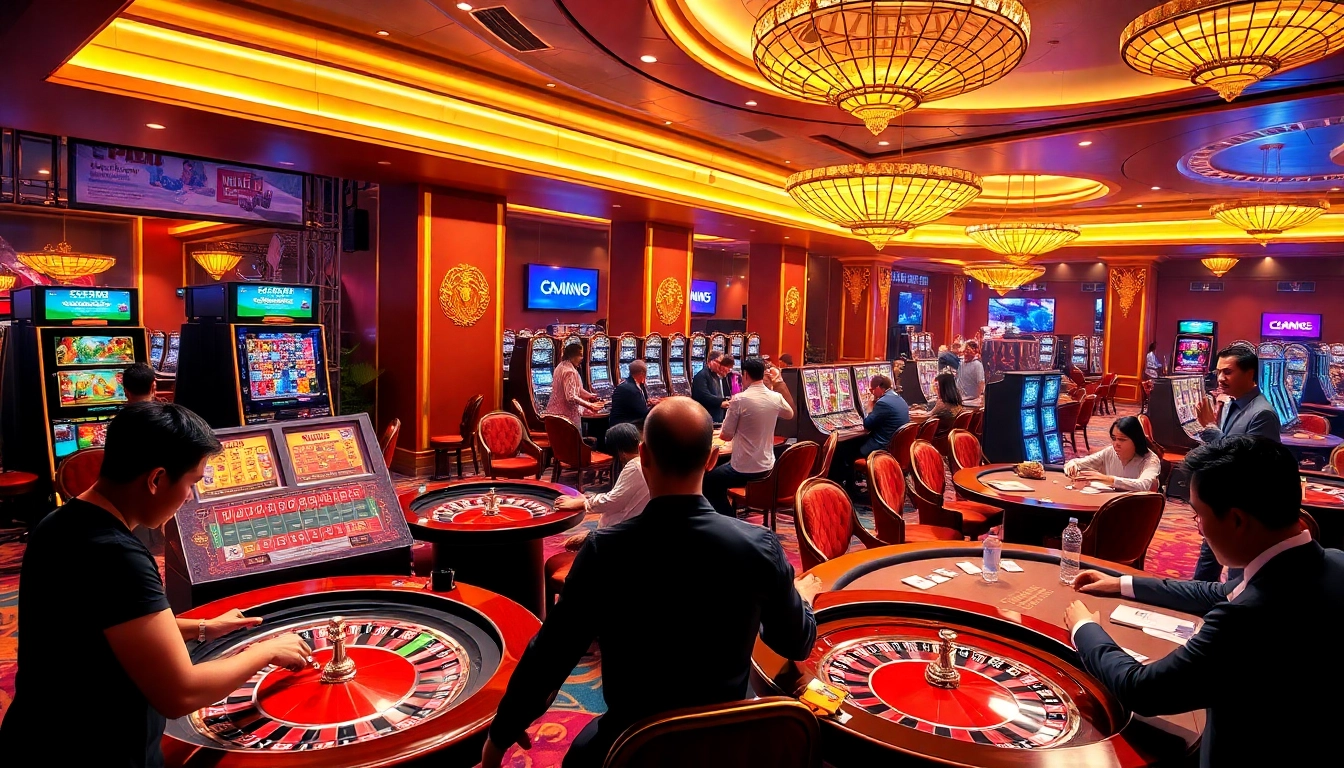Players engaging at Fun88.com casino tables with vibrant gameplay action.