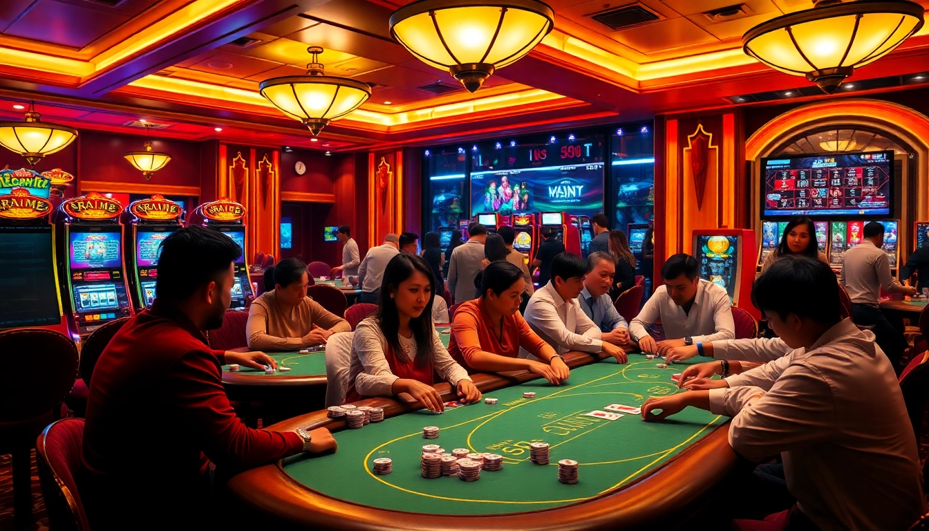Engage in thrilling poker at 68 Game Bài's prestigious casino tables filled with excitement.